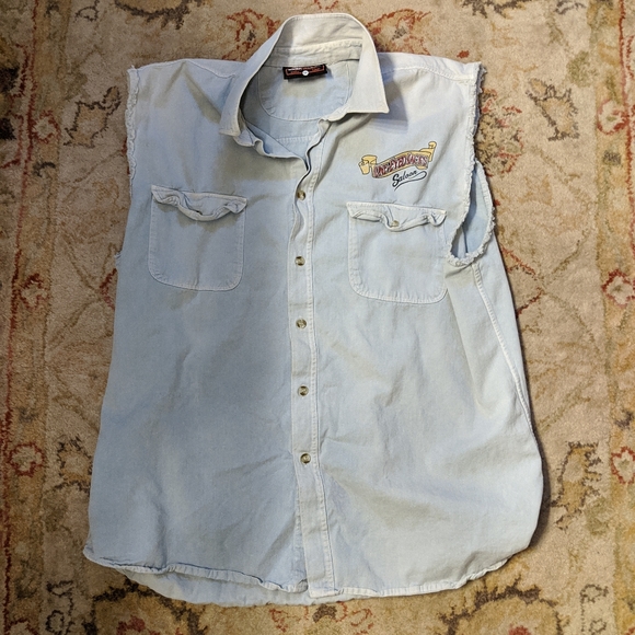 Sturgis One Eyed Jack's Saloon Sleeveless size 2 xl    box 2 - Picture 5 of 5